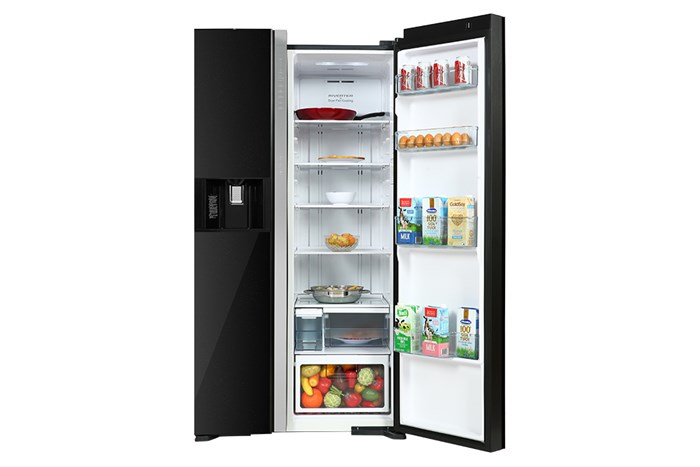 Tủ Lạnh Hitachi Inverter 573 Lít Side By Side R-SX800GPGV0 GBK