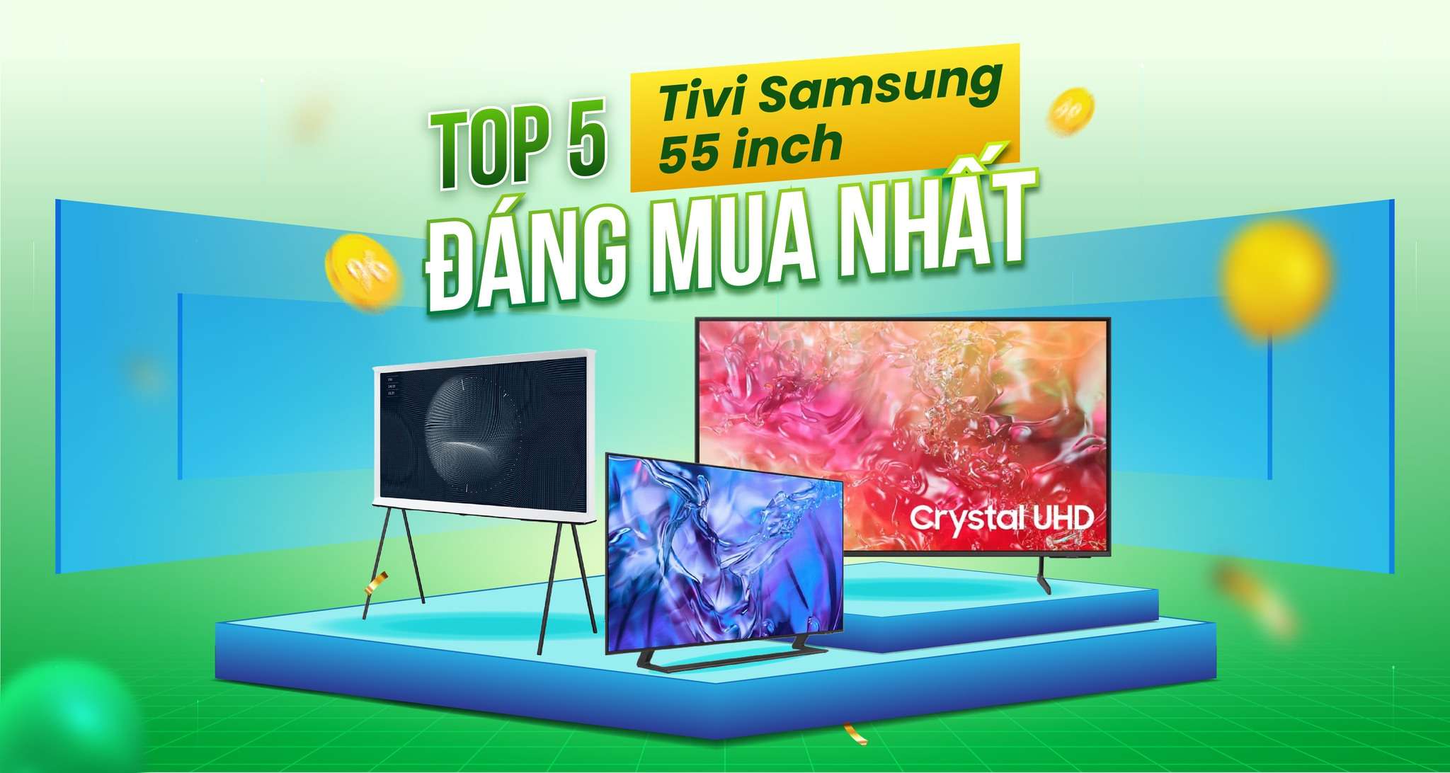 Top 5 Tivi Samsung 55 Inch Đáng Mua Nhất