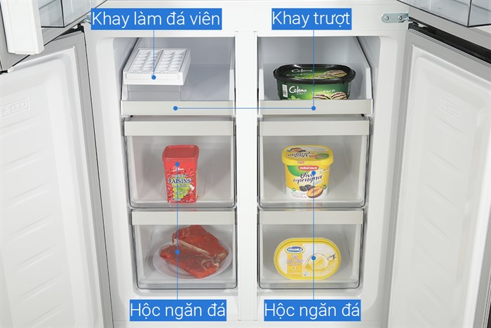 Tủ Lạnh Hitachi Inverter 466 Lít Multi Door HR4N7522DSDXVV