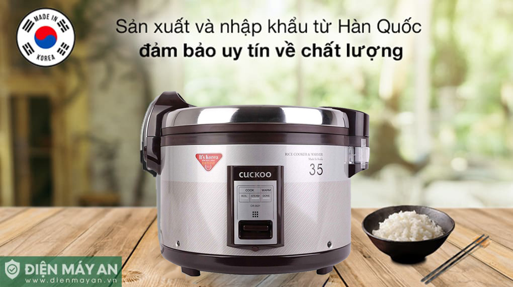 Nồi cơm điện 6.3L Cuckoo CR -3521