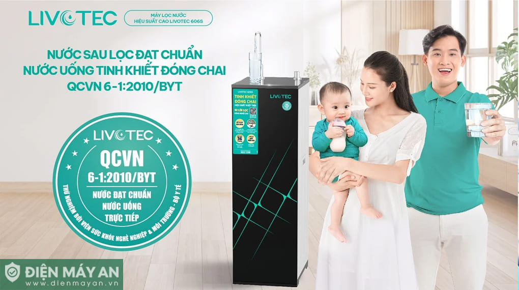 Máy lọc nước Karofi Livotec 606S