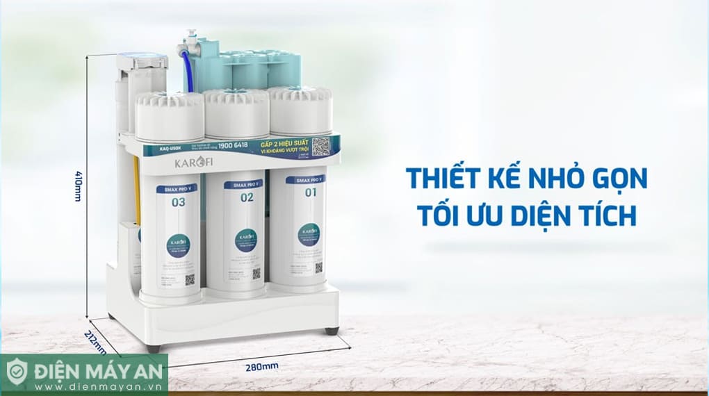 Máy lọc nước Karofi U50K
