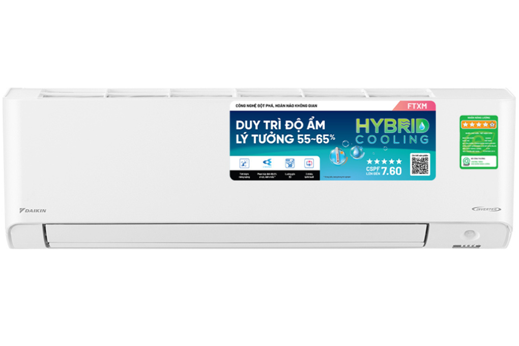 Điều Hòa Daikin Inverter 9000 BTU 2 Chiều FTXM25XVMV
