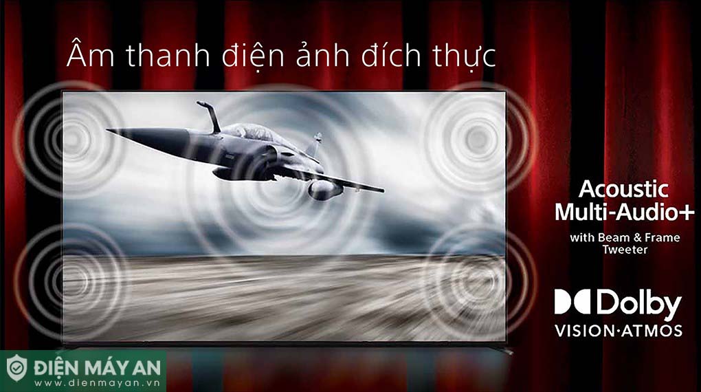 Công nghệ thông minh Dolby Atmos và 3D Surround Upscaling mang đén trải nghiệm âm thanh như rạp chiếu phim