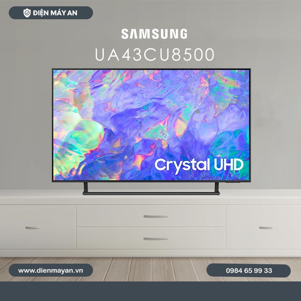 Smart Tivi Samsung 4K 43 Inch UA43CU8500 - Giá Tốt