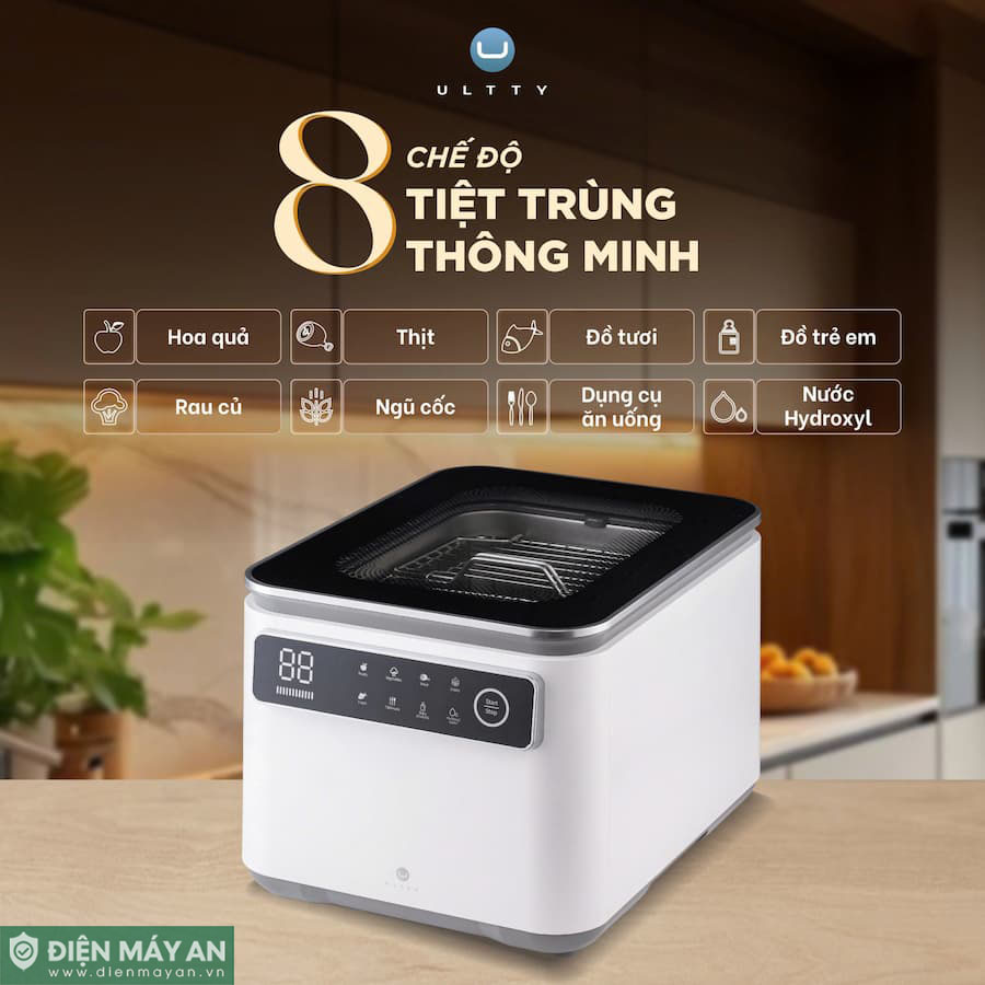 Máy Rửa Thực Phẩm Thông Minh U ULTTY WHF