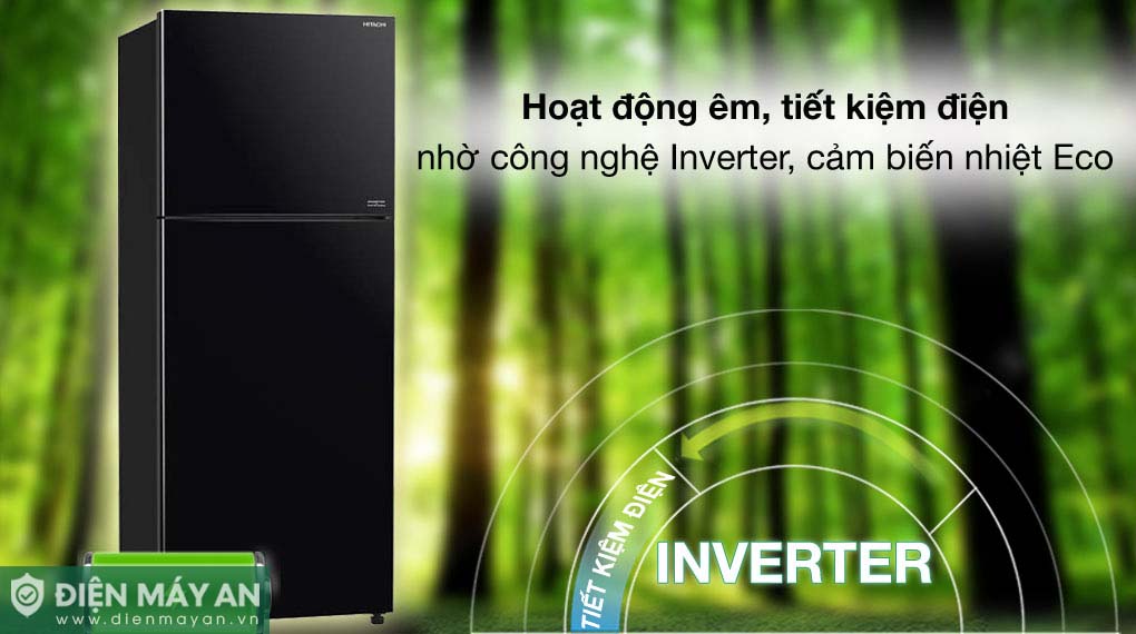 Tủ Lạnh Hitachi Inverter 390 Lít R-FVY510PGV0 GMG 