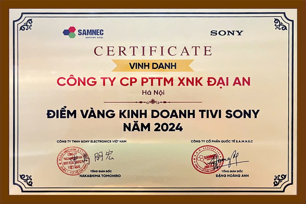 Điểm vàng kinh doanh tivi