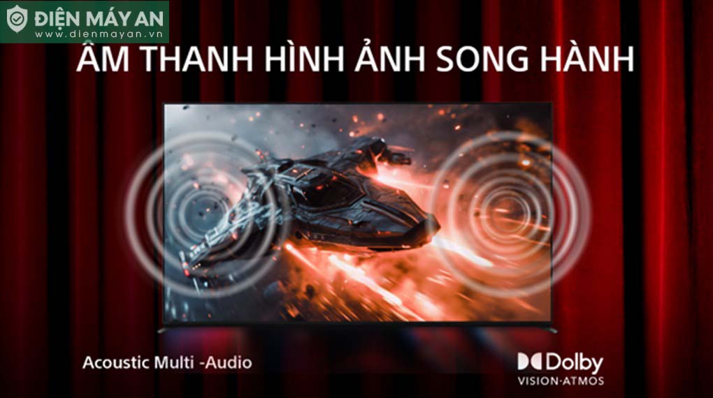 Công nghệ Acoustic Multi-Audio cùng Acoustic Center Sync hoạt động mạnh mẽ và hiệu quả.