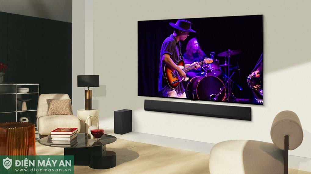 Tivi LG 4K OLED65G4PSA sở hữu màn hình siêu mỏng và thiết kế liền tường độc đáo tạo cảm giác thiết bị hòa làm một với không gian