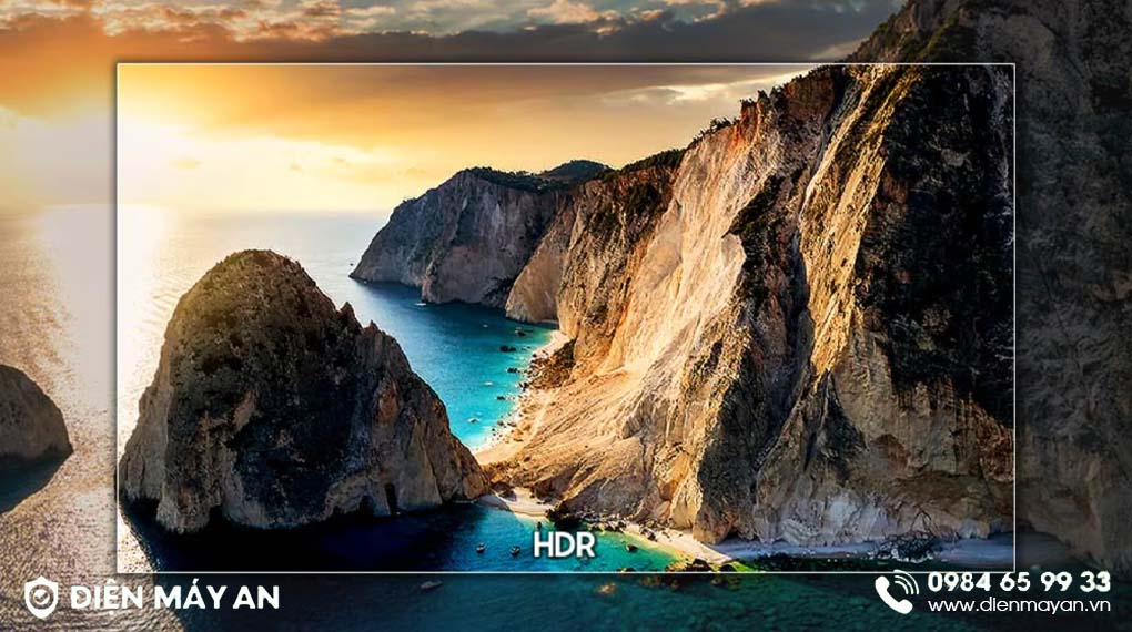 Công nghệ HDR tạo ra chiều sâu hình ảnh hoàn hảo trên tivi 50DU8500