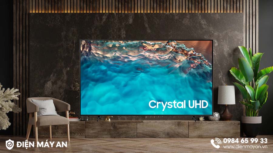 Smart Tivi Samsung 4K 50 Inch UA50DU8000 nâng cao phong cách nội thất hiện đại của gia đình bạn 