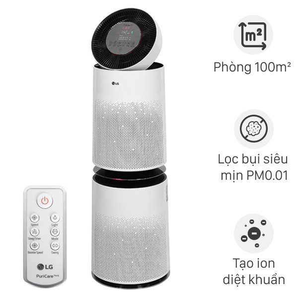 Máy lọc không khí 2 tầng LG PuriCare AS10GDWH0.ABAE 70W