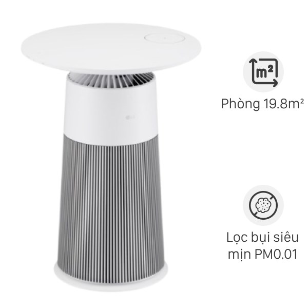 Máy lọc không khí LG PuriCare Aero Furniture AS20GPWU0 màu trắng 28W