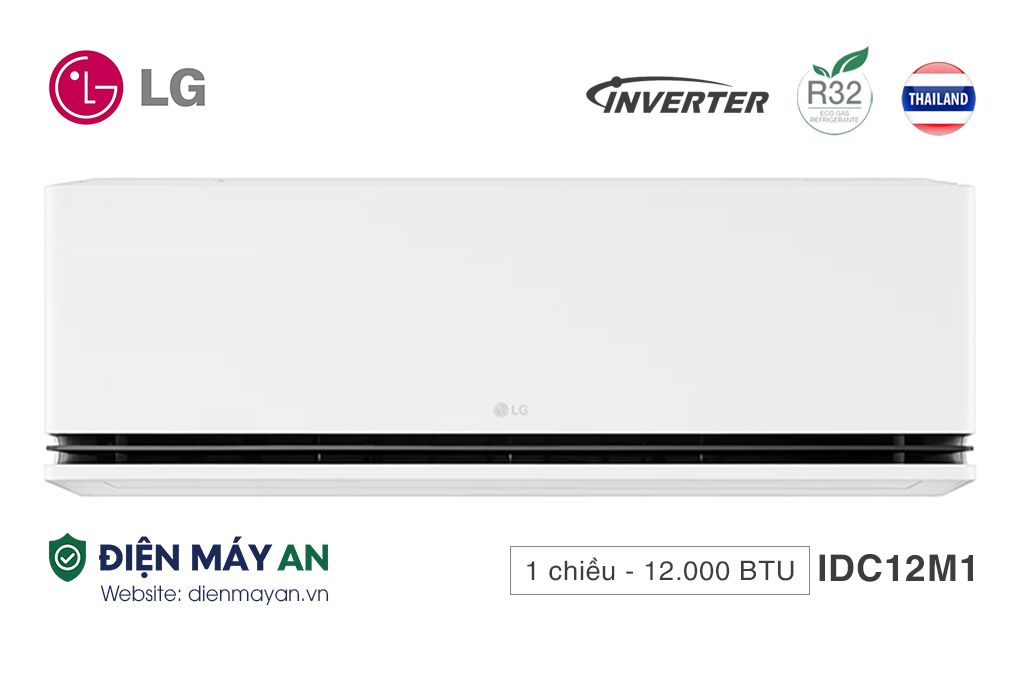 Điều Hòa LG  Inverter 12000BTU 1 Chiều IDC12M1