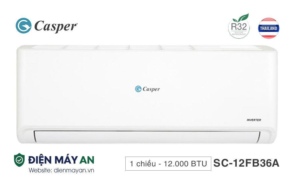 Casper 12000 BTU 1 Chiều SC-12FB36A - Mới 2025