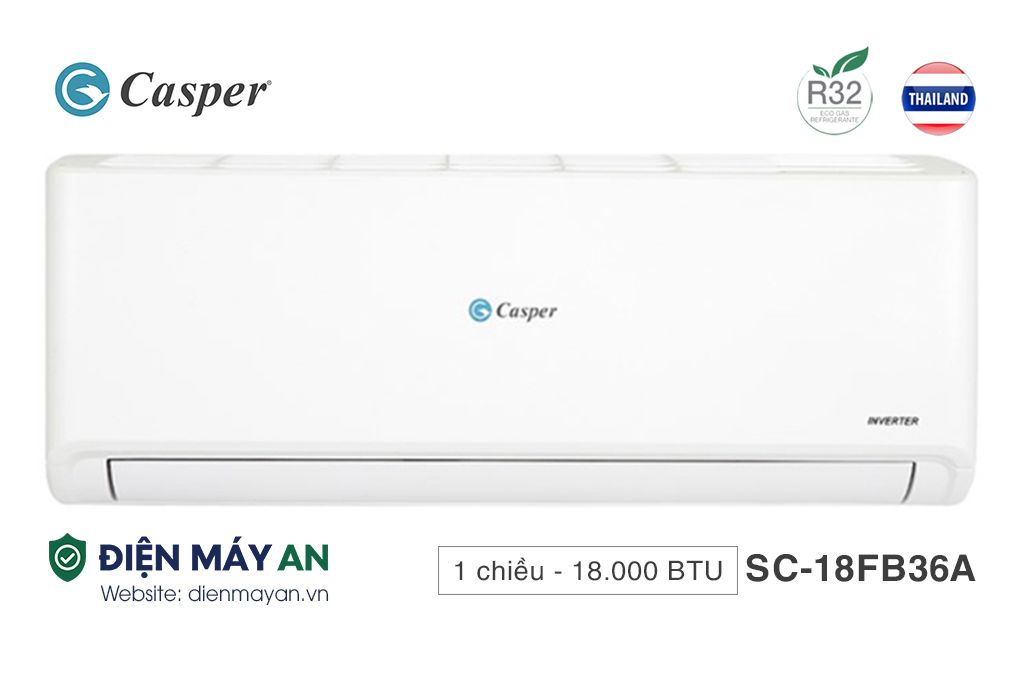 Casper 18000 BTU 1 Chiều SC-18FB36A - Mới 2025