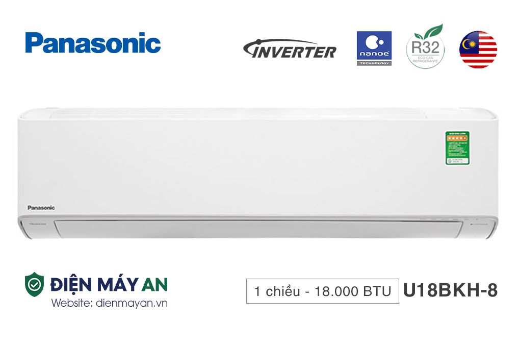 Panasonic inverter 18000 BTU 1 chiều CU/CS-U18BKH-8 - Mới 2025