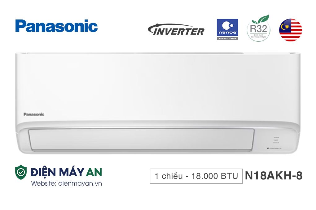 Panasonic 18000 BTU 1 chiều CU/CS-N18AKH-8 - Mới 2025