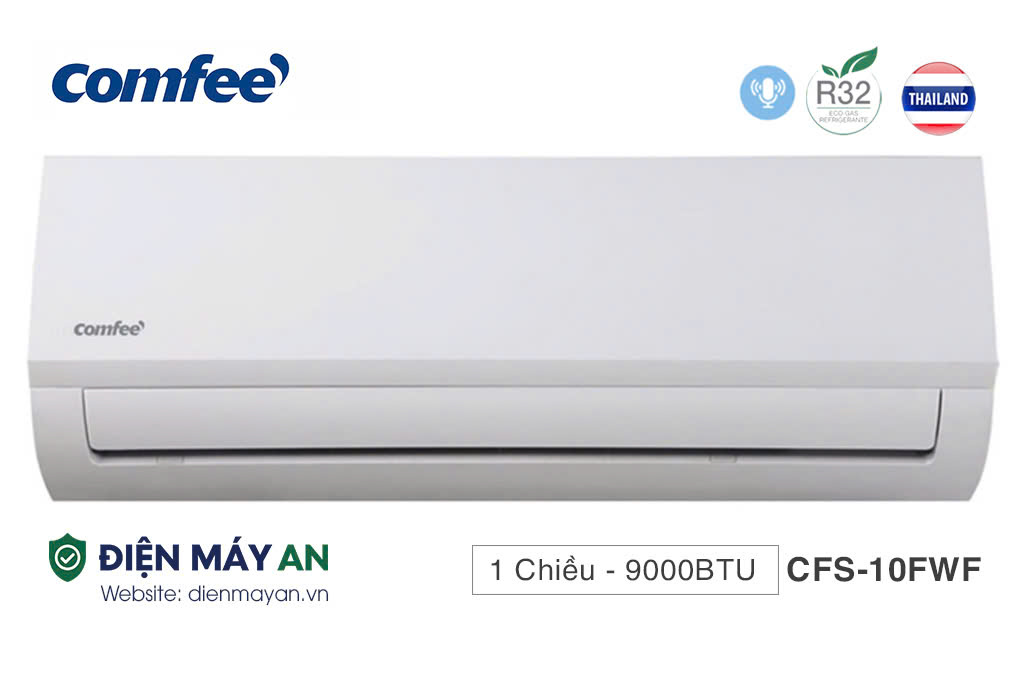 Điều hòa Comfee 1 chiều 9000 BTU CFS-10FWF