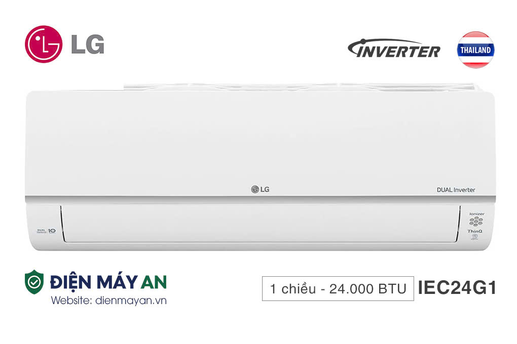 Điều hòa LG 24.000 BTU 1 chiều IEC24G1