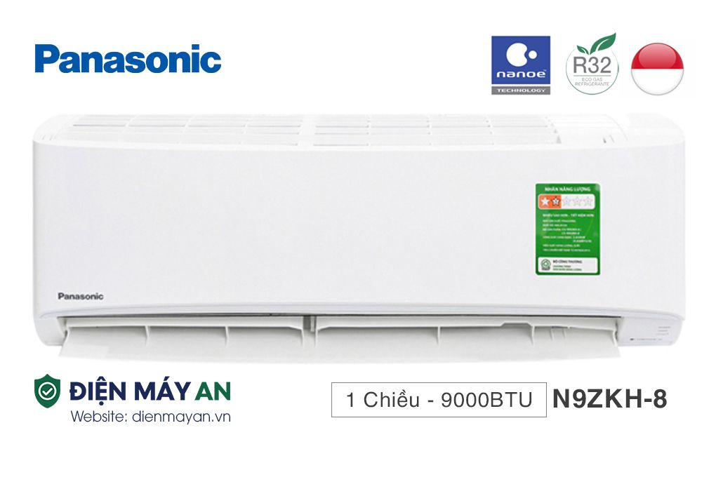 Điều hòa Panasonic 1 chiều 9000BTU CU/CS-N9ZKH-8