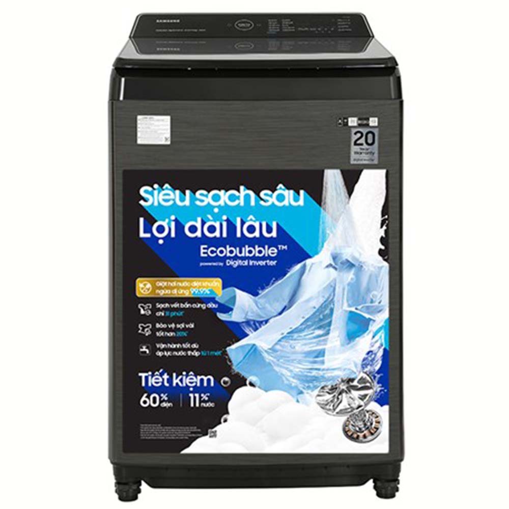 Máy giặt Samsung Inverter 14kg WA14CG5886BDSV