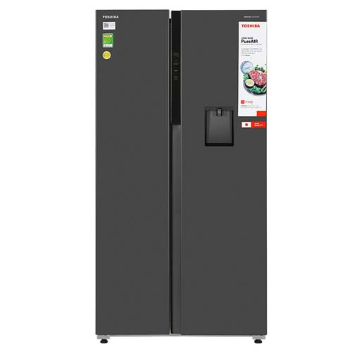 Tủ lạnh Toshiba Inverter 568 lít Side By Side GR-RS755WIA-PGV(22)-XK