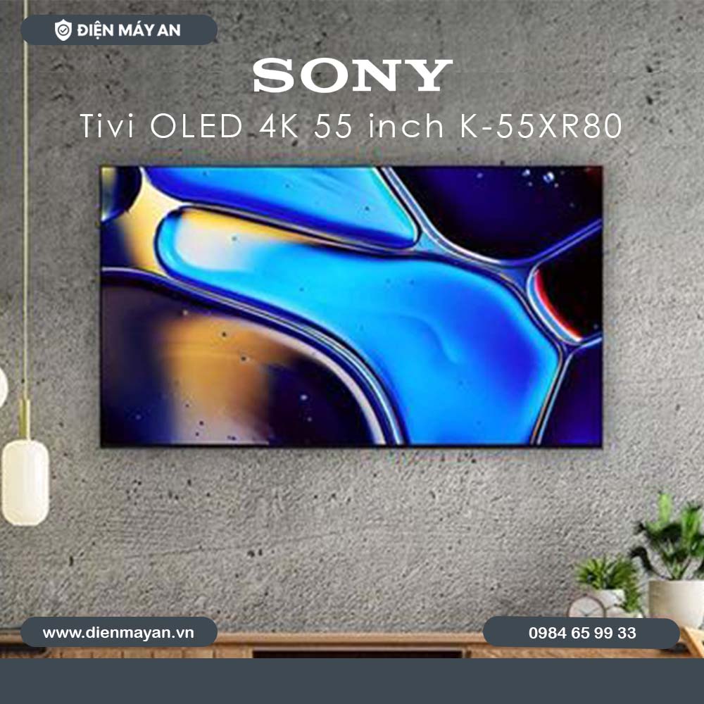 Google Tivi OLED Sony 4K 55 inch K-55XR80