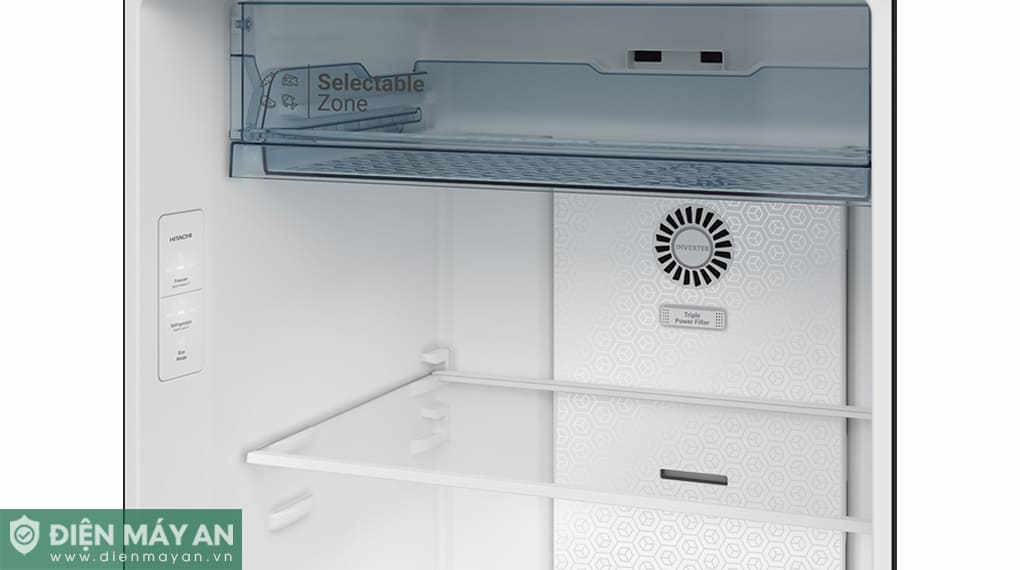 Tủ lạnh Hitachi Inverter 409 lít HRTN6443SGBKVN