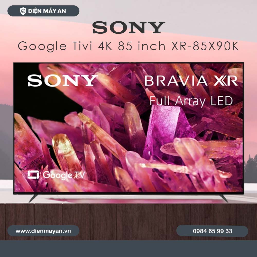 Google Tivi Sony 4K 85 inch XR-85X90K