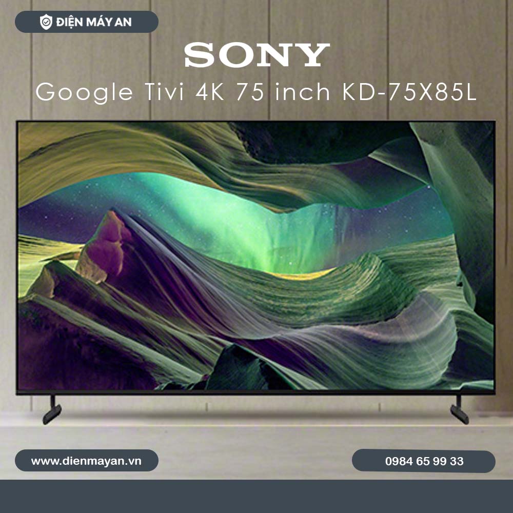 Google Tivi Sony 4K 75 inch KD-75X85L