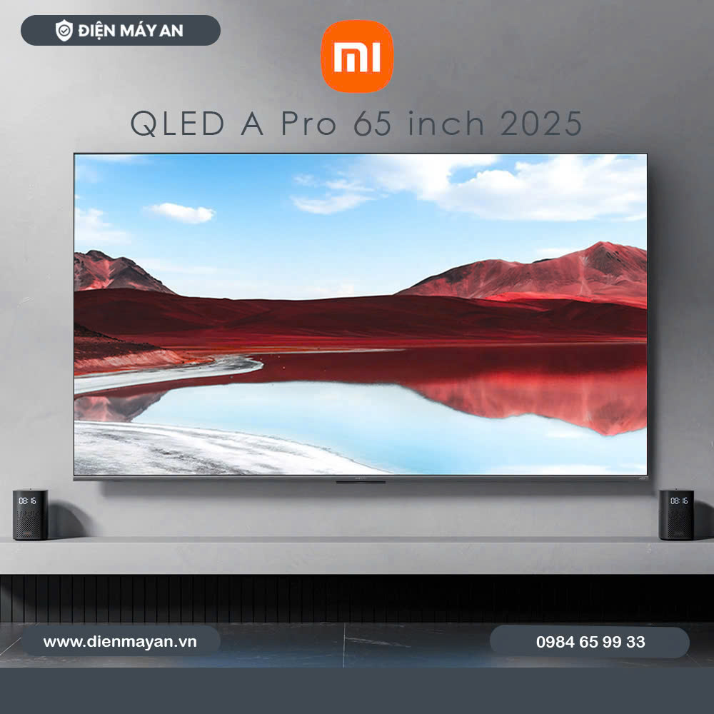 Google Tivi Xiaomi QLED 4K A Pro 65 Inch 2025 L65MA-SSEA - Mới 2024