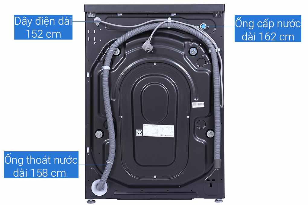 Máy giặt cửa trước Casper Inverter 9.5 kg WF-95I140BGB
