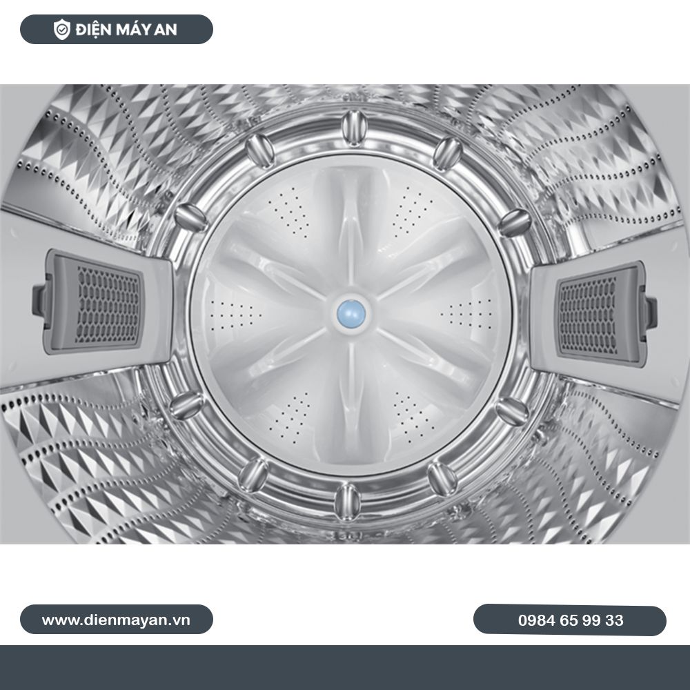 Máy giặt Samsung Ecobubble Inverter 17 kg WA17CG6442BDSV