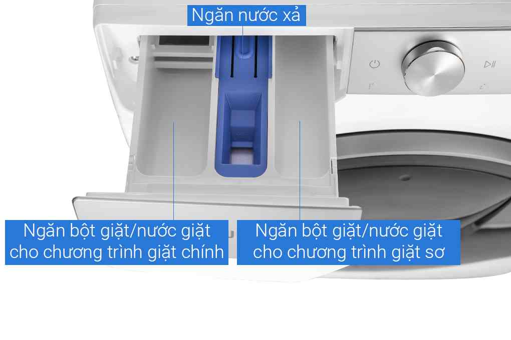 Máy giặt cửa trước Samsung Inverter 10 Kg WW10TP54DSH/SV