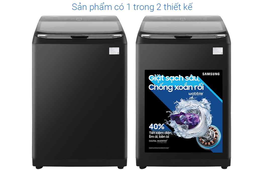 Máy giặt cửa trên Samsung Inverter 22 kg WA22R8870GV/SV