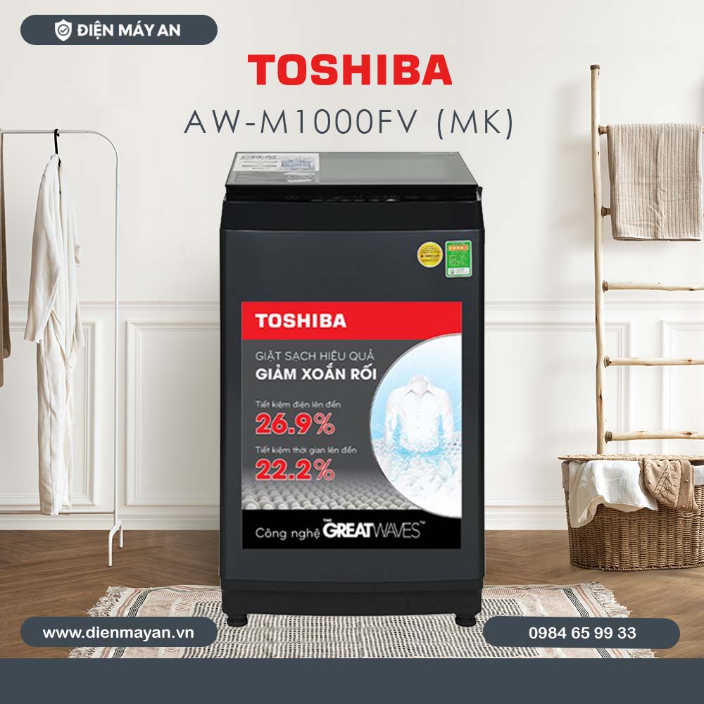 Máy giặt Toshiba 9 kg AW-M1000FV(MK)