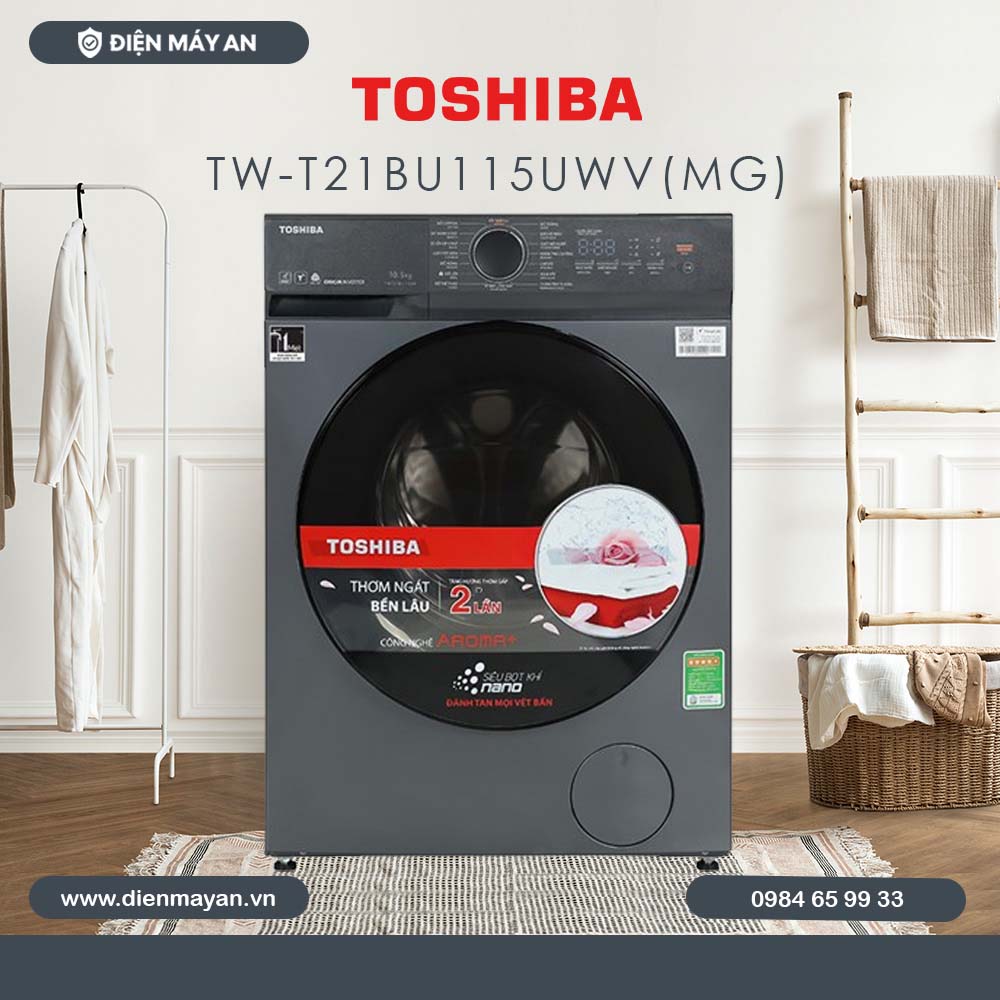 Máy giặt Toshiba Inverter 10.5 kg TW-T21BU115UWV(MG)