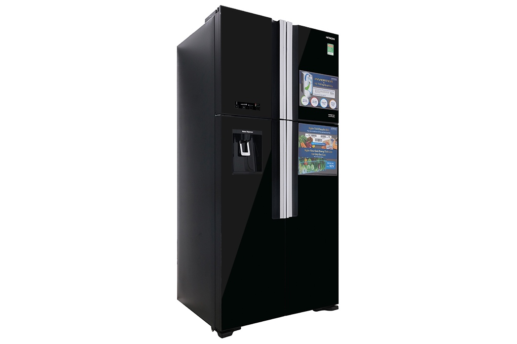 Tủ lạnh Multi Door Hitachi Inverter 540 lít R-FW690PGV7 GBK
