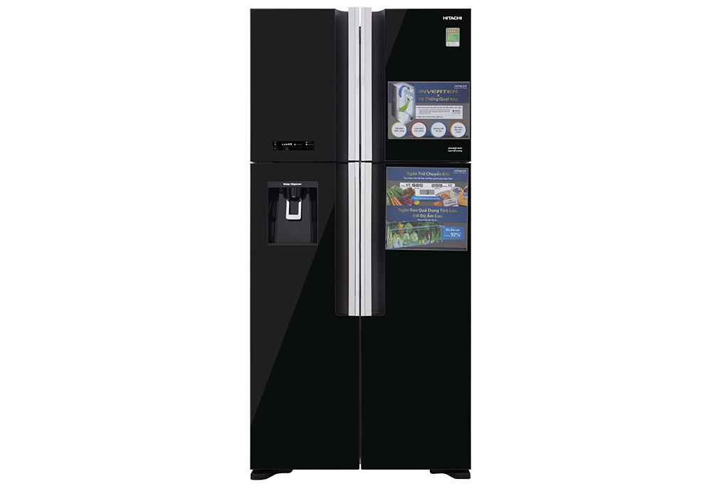 Tủ lạnh Multi Door Hitachi Inverter 540 lít R-FW690PGV7X GBK
