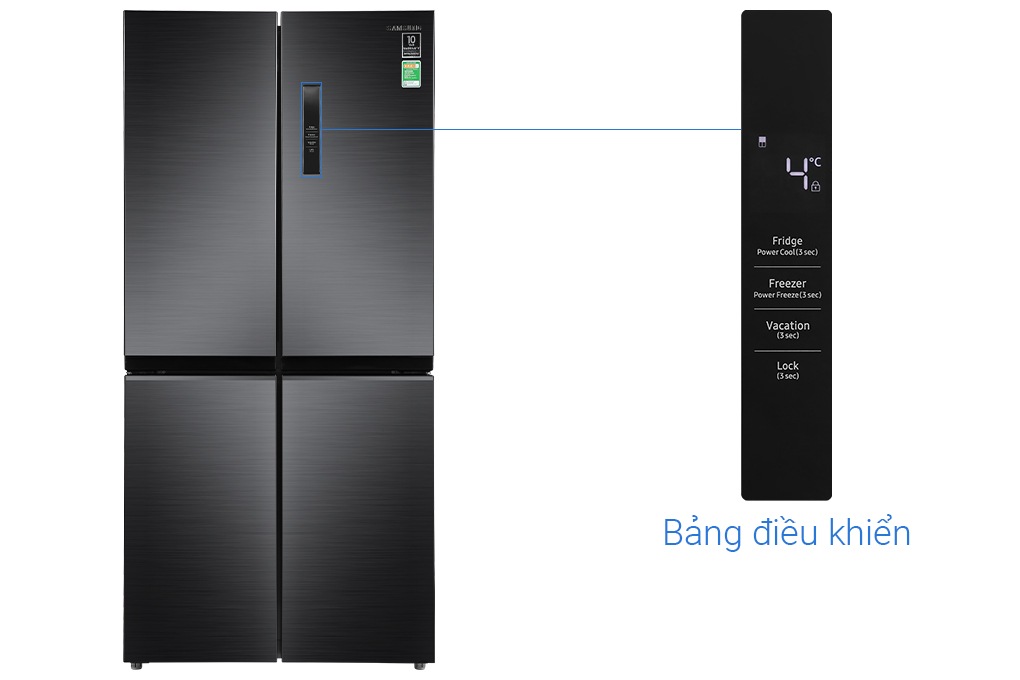 Tủ lạnh Multi Door Samsung Inverter 488 lít RF48A4000B4/SV