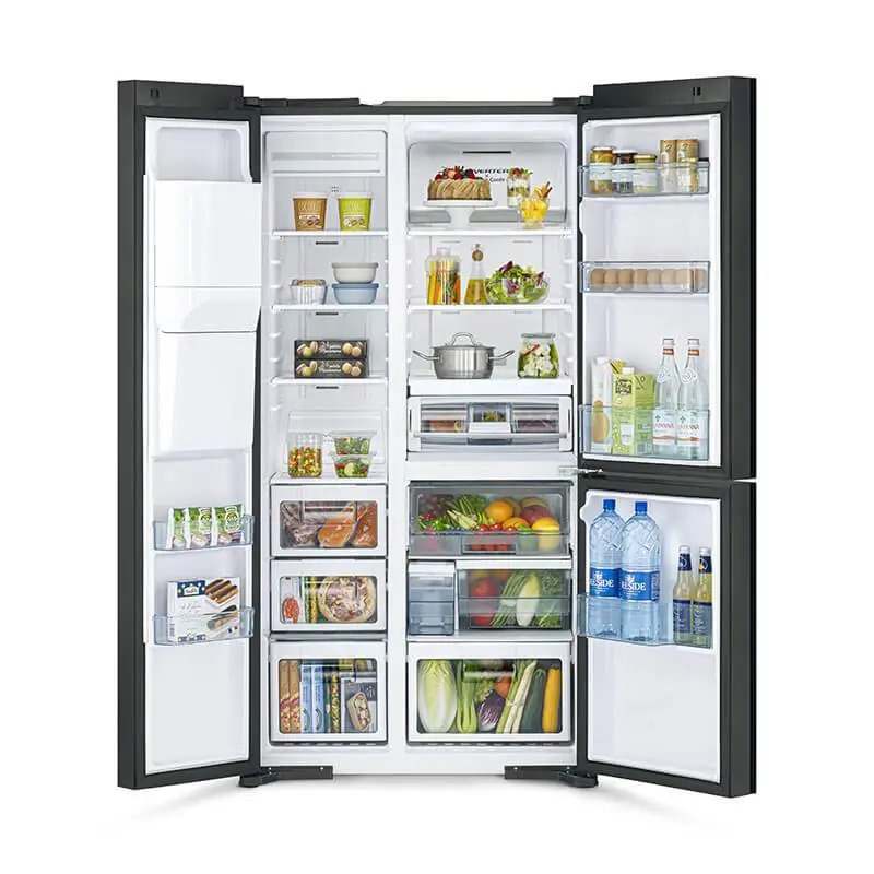 Tủ lạnh Side by Side Hitachi Inverter 569 lít R-MX800GVGV0 GBK