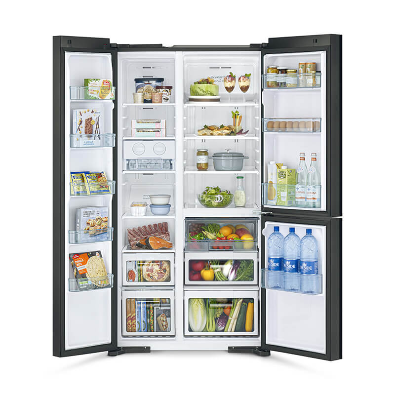 Tủ lạnh Side by Side Hitachi Inverter 590 lít R-M800PGV0 GBK