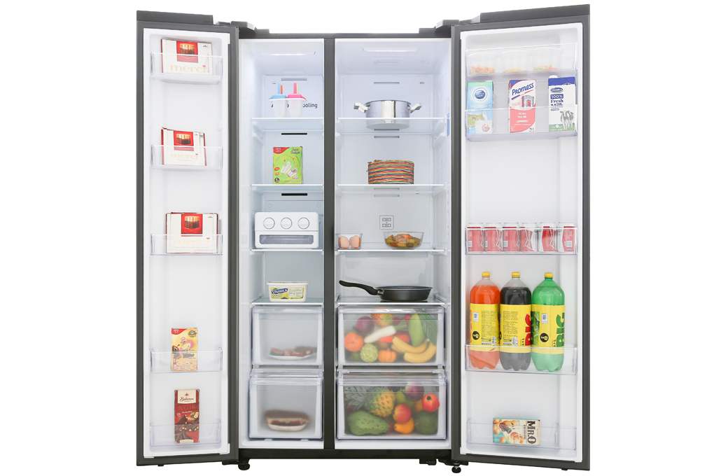 Tủ lạnh Side by Side Samsung Inverter 655 lít RS62R5001B4/SV