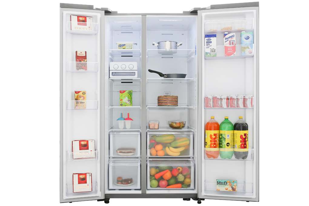 Tủ lạnh Side by Side Samsung Inverter 655 lít RS62R5001M9/SV